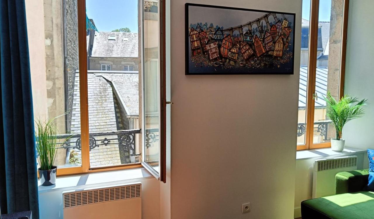 Au Fil De Soi Appartement Morlaix Buitenkant foto